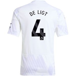 adidas Manchester United De Ligt 4 Uitshirt 2025-2026 Kids