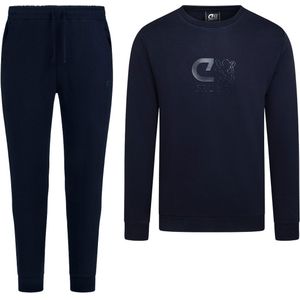 Cruyff Classic Crew Trainingspak Donkerblauw