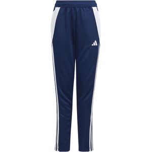 adidas Tiro 24 Trainingsbroek Slim Kids Donkerblauw Wit