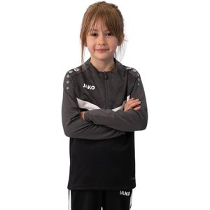 JAKO Iconic Trainingstrui 1/4-Zip Kids Zwart