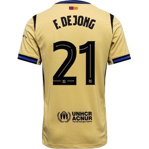 Nike FC Barcelona Frenkie de Jong 21 Uitshirt 2025-2026 Kids