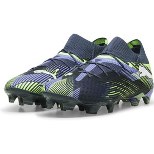 PUMA Future 7 Ultimate Gras / Kunstgras Voetbalschoenen (MG) Grijs Paars Groen Wit