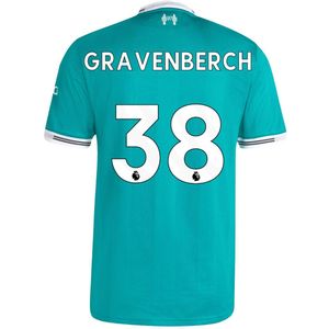 adidas Liverpool Gravenberch 38 Derde Shirt Authentic 2025-2026