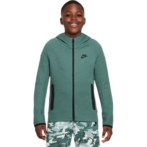 Nike Tech Fleece Sportswear Vest Kids Groen Zwart