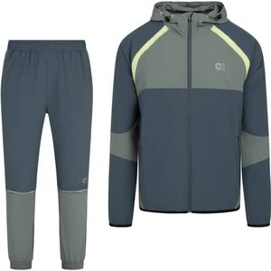 Cruyff Agate Trainingspak Blauw Groen