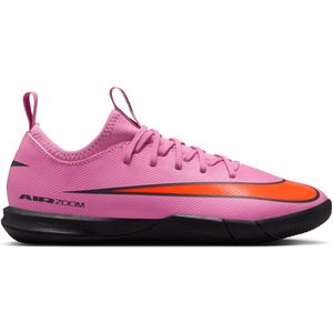Nike Zoom Mercurial Vapor 16 Academy Zaalvoetbalschoenen (IN) Kids Roze Felrood Lichtblauw
