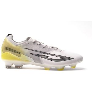 Sokito Scudetta Gras Voetbalschoenen (FG) Wit Felgeel Zwart