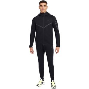 Nike Tech Fleece Sportswear Trainingspak Zwart Donkergrijs