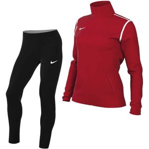 Nike Park 20 Trainingspak Full-Zip Dames Rood Wit