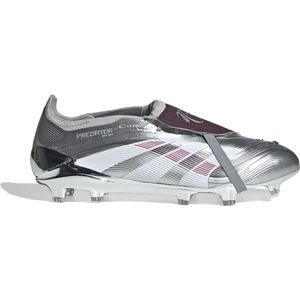 adidas Predator Bellingham Elite FT Gras Voetbalschoenen (FG) Zilver Rood Wit