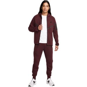Nike Tech Fleece Sportswear Trainingspak Bordeauxrood Zwart