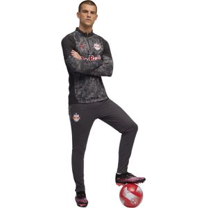 PUMA Red Bull Salzburg Trainingspak 1/4-Zip 2025-2026 Donkergrijs Zwart Rood