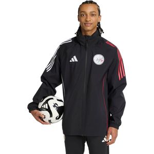 adidas Ajax Regenjack 2025-2026 Zwart Wit Rood