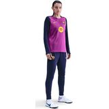 NIKE - fcb w nk df strk crew top k - Trainingshirt - Paars - Lange Mouw Dames