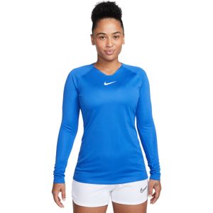 Nike Dri-Fit Park Ondershirt Lange Mouwen Dames Blauw Wit