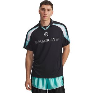 Under Armour - x Mansory Terrace - Trainingsshirt - Zwart - Polo-stijl Kraagje