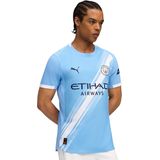 PUMA Manchester City Thuisshirt Authentic - Blauw - 100% Gerecycled Polyester