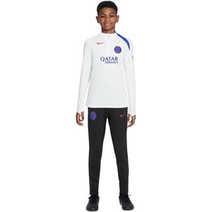 Nike Paris Saint-Germain Strike Trainingspak 1/4-Zip 2025-2026 Kids Wit Zwart Blauw Rood