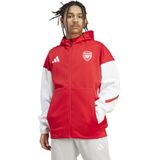 adidas - Arsenal Anthem - Trainingsjack - Rood Wit - Katoen Gemengd