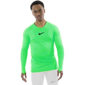 Nike Dri-FIT Park Ondershirt Lange Mouwen Felgroen