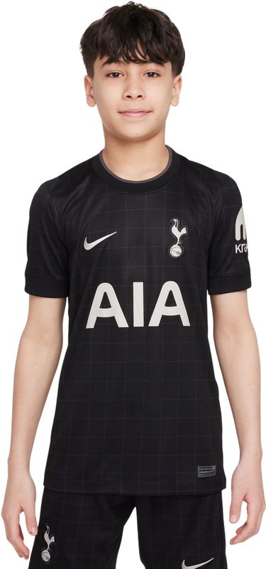 Tottenham Hotspur 2025/26 Stadium Uit Nike Dri-FIT replicavoetbalshirt voor kids - Zwart