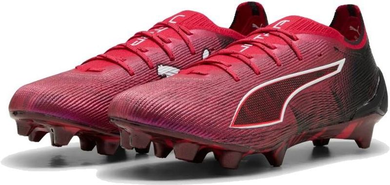 PUMA - ULTRA 6 ULTIMATE CP FG - Voetbalschoenen - Roze/Zwart/Rood