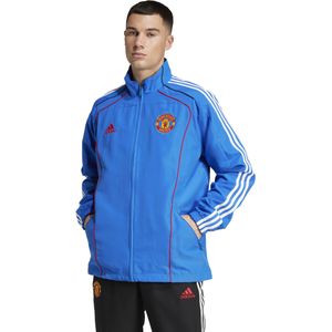 adidas Manchester United Urban Purist Trainingsjack Blauw Rood Wit
