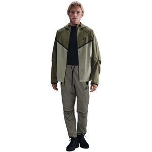 Nike Tech Sportswear Windrunner Woven Trainingspak Full-Zip Groen Olijfgroen Zwart