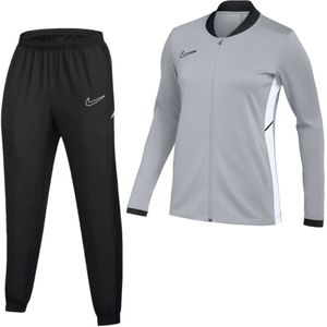 Nike Academy 25 Trainingspak Full-Zip Grijs Zwart Wit
