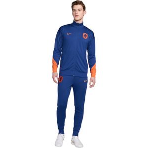 Nike Nederland Strike Trainingspak Full-Zip 2024-2026 Blauw Oranje