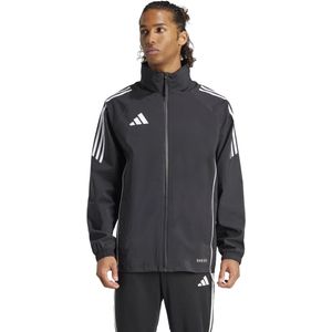 adidas Tiro 24 Regenjas Zwart Wit