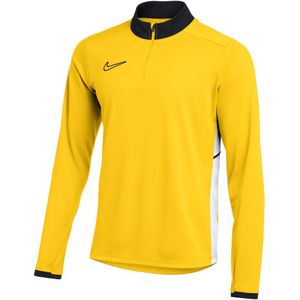 Nike Academy 25 Trainingstrui 1/4-Zip Kids Geel Zwart Wit
