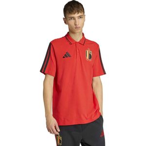 adidas België DNA Polo 2026-2028 Rood Zwart