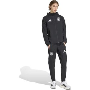 adidas Duitsland Travel Trainingspak Full-Zip 2026-2028 Zwart Wit