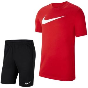 Nike Park 20 Hybrid Trainingsset Kids Rood Zwart