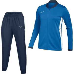 Nike Academy 25 Trainingspak Full-Zip Blauw Donkerblauw Wit