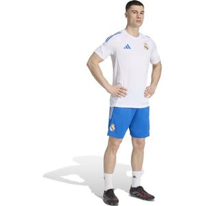 adidas Real Madrid Trainingsset Europees 2025-2026 Wit Blauw