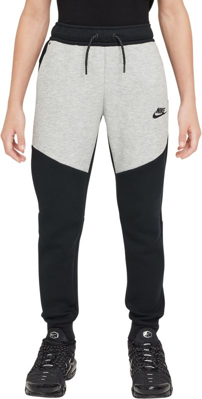 Nike - Tech Fleece - Joggingbroek - Zwart Grijs - Kids