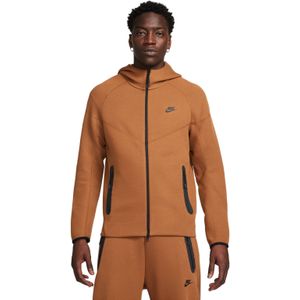 Nike Tech Fleece Sportswear Vest Bruin Zwart