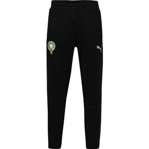 PUMA - Marokko Casuals - Trainingsbroek - Zwart - Zilver - Katoen/Polyester