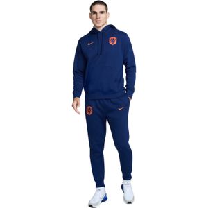 Nike Nederland Sportswear Club Hoodie Trainingspak 2024-2026 Blauw Oranje