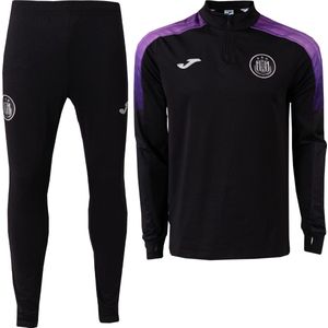 Joma RSC Anderlecht Trainingspak 1/4-Zip 2025-2026 Zwart Paars