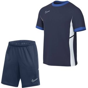 Nike Academy 25 Trainingsset Kids Donkerblauw Blauw Wit