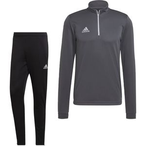 adidas Entrada 22 Trainingspak Grijs Zwart Wit