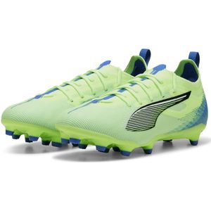 PUMA Ultra 5 Pro Gras / Kunstgras Voetbalschoenen (MG) Kids Groen Blauw Zwart Wit