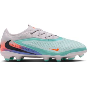 Nike United Jr. Phantom 6 Low Pro voetbalschoenen voor kids (meerdere ondergronden) - Groen
