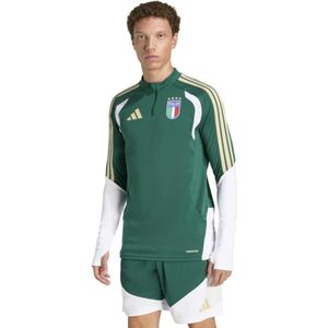 adidas Italië Trainingstrui 1/4-Zip 2026-2028 Groen