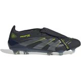 adidas - Predator Elite FT - Voetbalschoenen - Zwart Donkergrijs Neongeel - FG