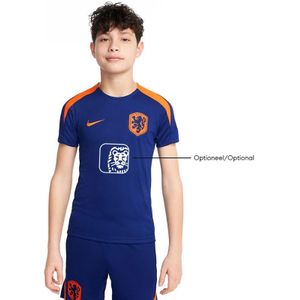Nike Nederland Strike Trainingsshirt 2024-2026 Kids Blauw Oranje