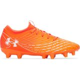 Under Armour - Magnetico Select 5 - Voetbalschoenen - Oranje Wit - FG - Kids